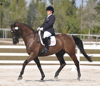 Mary Jordan (USA) and Sebastian