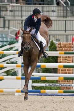 Young Rider Gold Medalist Wilton Porter aboard Diamonte Darco