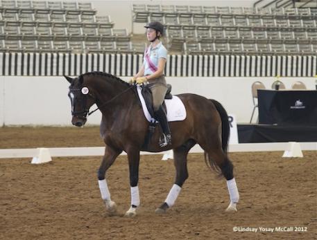 New dreams begin for Courtney King-Dye who will make her para-equesrian debut at the Houston CPEDI3* on Nicolai