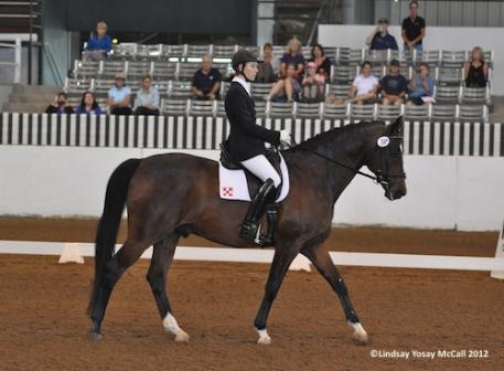 Olympian Courtney King-Dye will be joining the United States riders as a result of obtaining the score she needed to head to Gladstone as a Grade Ia Para-Equestrian