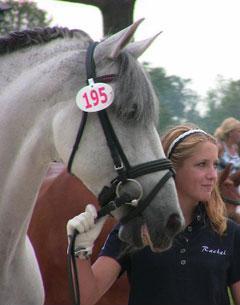 Rachel Chowanec of Columbia, CT and Embrujado XI - Winner of the JR/YR Level Scholarship