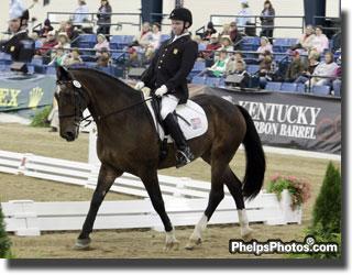 Jonathan Wentz rode as the youngest member of the four member USA Team at the 2010 Alltech/FEI World Equestrian Games piloting NTEC Richter Scale, a Shire Cross owned by Kai Handt, to an 11th place finish in the WEG Freestyle.