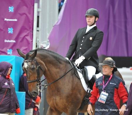 Jonathan Wentz, coach Kai Handt and HTEC Richter Scale (Photo: Lindsay McCall)