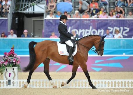 Donna Ponessa (USA) and Western Rose owned by Wes Dunham (Photo: Lindsay Yosay McCall) 