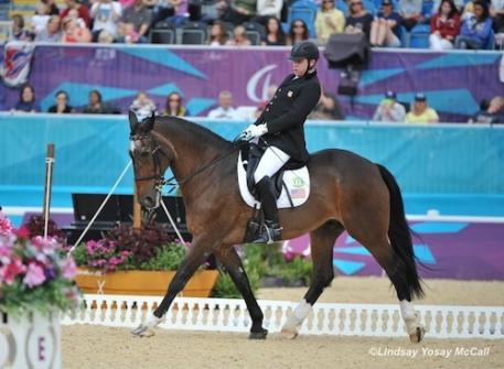 Jonathan Wentz and NTEC Richter Scale at 2012 London Paralympics (Photo: (C) Lindsay Yosay McCall)