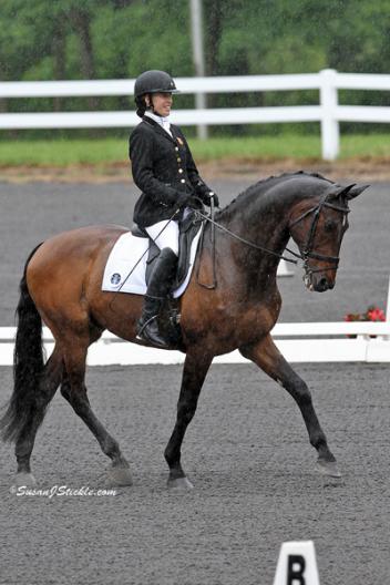 Rebecca Hart and Lord Ludger on their way to winning the Grade II Individual Test Photo: SusanJStickle.com