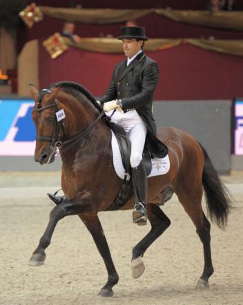 "It was our first time outside of Spain and the second International together and I am very happy with the result." Dani Martin and Grandioso