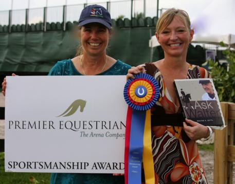 Nadege Soubassis (left) and Pamela Hardin