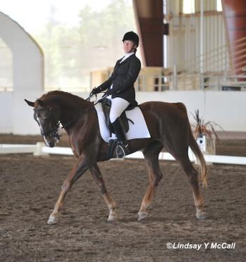 Roxanne Trunnell (USA) and Nice Touch
