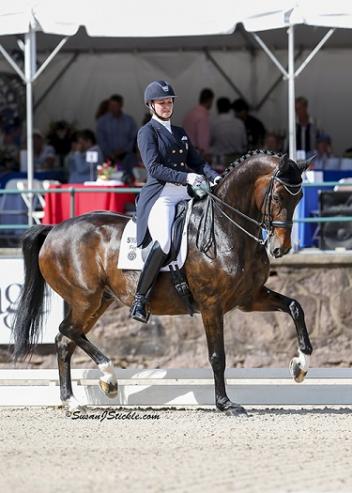 Adrienne Lyle and Wizard. Photo by Susan J. Stickle.
