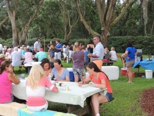 The Annual Barbeque at Tissy's is always fun for everyone at the show!