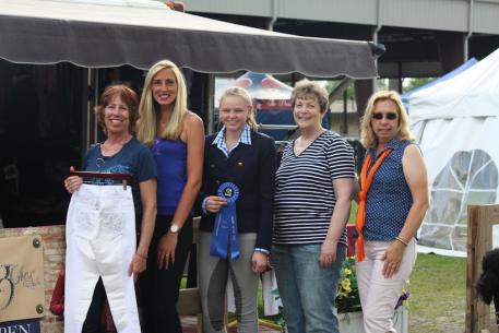  From left to right, RandiPhillips, Krystalann Shingler, Asia Ondaatje Rupert, Zona Schnieder and Michele Hundt.