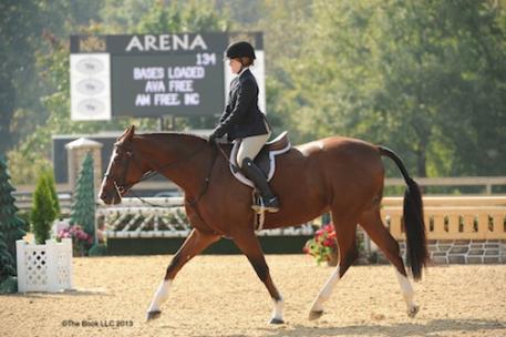 Bases Loaded and Ava Free. Photo copyright Parker/The Book LLC.
