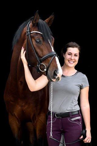 Kristen Becker and Baldour, 2014. (Photo: Payton Adams Photography)