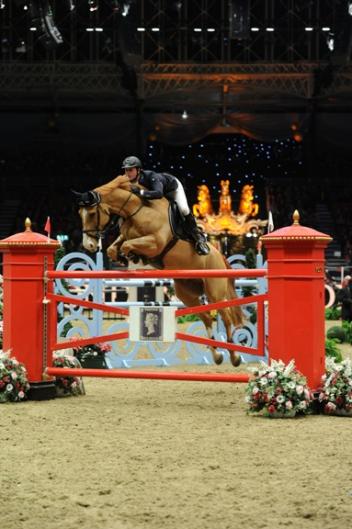 Ben Maher on Aristo Z, winners of the Earls Court Christmas Cracker at Olympia in 2012. Photo credit: Kit Houghton.