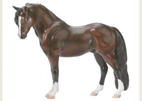 Sybil’s Bouncer was immortalized as a Breyer model (#707).