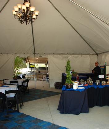 The VIP lounge