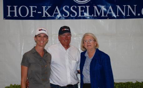 Alisa and David Wilson with Glenda McElroy