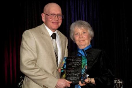 Carl Fudge and Terre O'Brennan, current Chair Endurance Canada. Photo Credit-Shereen Jerrett