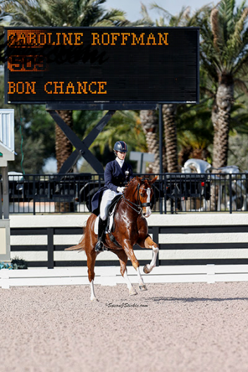 Caroline Roffman and Bon Chance  Photo: SusanJStickle