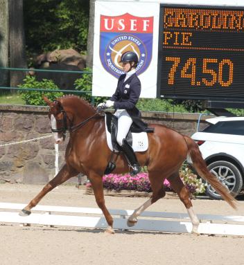 Caroline Roffman and Pie - Intermediare-I National Championship Winners