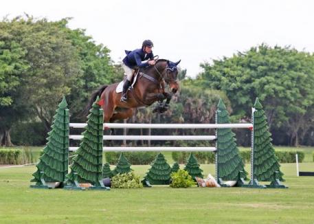 Charlie Jacobs and Leap of Joy. Photo by Kendall Bierer/Phelps Media Group.