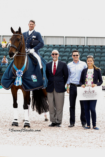 Chris Hickey and Ronaldo  Photo: SusanJStickle