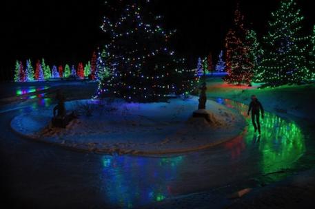 A place for Family – The Christmas Lights at Spruce Meadows