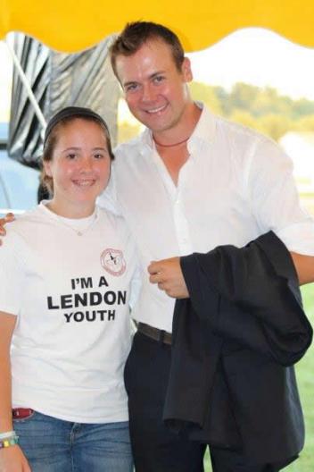 Kerrigan Gluch and Endel Ots at 2012 Dressage4Kids Youth Dressage Festival