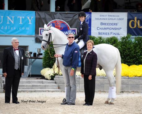 Chase Hickok and Palermo - FEI Young Rider Individual Test Winner (Photo: Hoof Print Images)