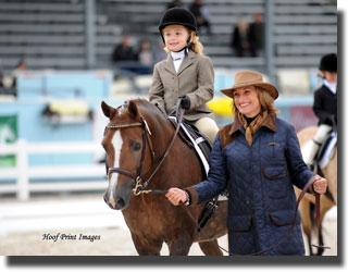The leadline class is a super popular event. (Photo: Hoof Print Images)