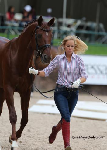 Kati Dagge starts her week off at Gladstone in style. Photo: Mary Phelps