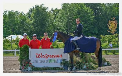 Lavish and David Beisel with the Walgreens sponsors
