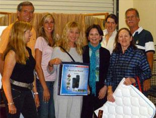 Photo left to right- Mary Ellen Sencer, Ralph Hodges, Krystal Shingler, Kelley O’Shea Duncan, KATHY CONNELLY, Olivia LaGoy Welts, Evelyn Parkes,Doug Hundt.