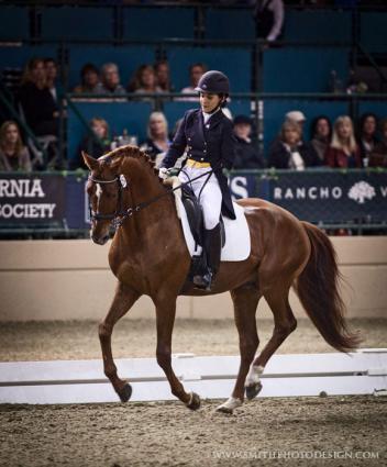 Rubi and Holly perform their freestyle at 2014 Del Mar National Championshipswww.smithphotodesign.com