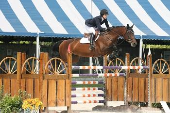  Emily Short and Grande Finale 3E won the ,000 Vermont Summer Celebration Grand Prix, presented by Hand Motors, on August 10 at the Vermont Summer Festival in East Dorset, VT. Photo by David Mullinix Photography