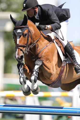 Eric Lamaze and Fine Lady 5. Photos © Spruce Meadows Media Services.