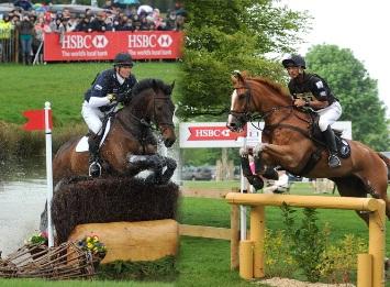 William Fox-Pitt (GBR) and (right) Andrew Nicholson (NZL) - the HSBC Rankings and HSBC FEI Classics™ series leader - have set the scene for the most thrilling running yet of the Mitsubishi Motors Badminton Horse Trials (GBR) on 3-6 May, fourth leg of the HSBC FEI Classics™ 2012/2013. (Photo: Kit Houghton/FEI).