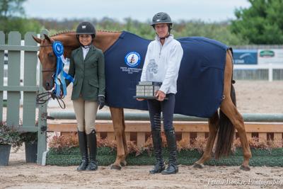 Pride with rider Francesca Dildabanian and trainer Molly Ashe