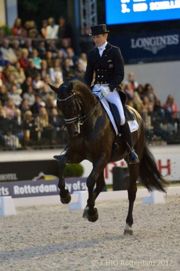 Edward Gal and Glock's Undercover are selected in the Dutch Olympic team Photo: CHIO Rotterdam