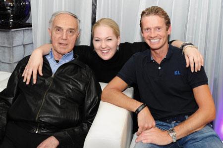 Ing. Gaston and Gattin Kathrin Glock with Edward Gal © GHPC
