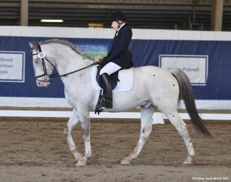 Laura Goldman and VPRH Pegasus com Niehaus-HOFPhoto © 2012 Lindsay Y McCall for the USPEA