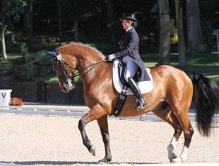 Shawna Harding and Come On III in the Grand Prix Special (Photo: Tigger Montague)