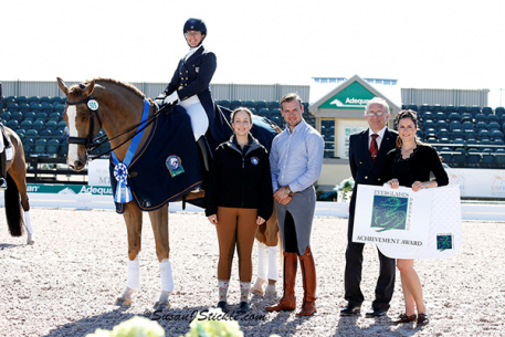 Heather Mason and Zar win the Intermediate I Freestyle Photo: SusanJStickle