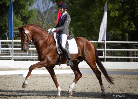 Charlotte Jorst and Vitalis Photo: Amy McCool