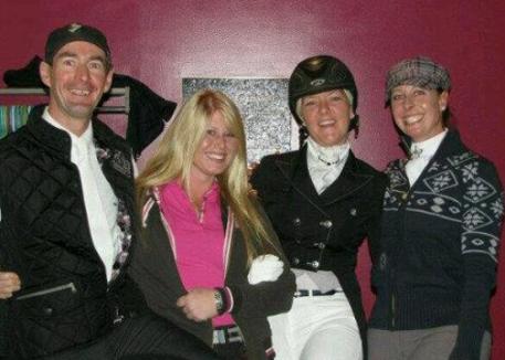 James Houston, Holly Shook, Ashley Perkins, and JJ Tate acted as models for the Fashion Show. The Horse of Course, Inc