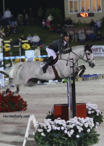 Kent Farrington and Amalaya Investments’ Willow, a KWPN Stallion by by Guidam Photo: Mary Phelps