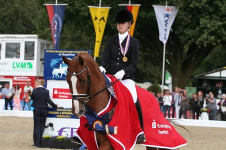 World Champion Scara Boa and Lena Stegemann (Photos: Marjon Hoen)