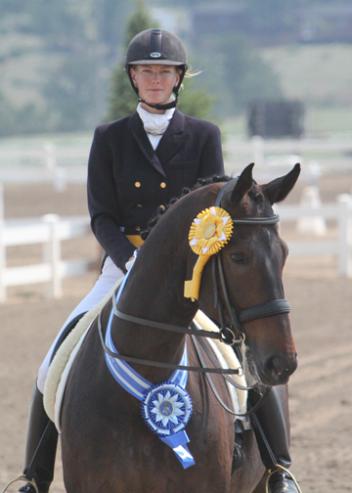 Jenny Baldwin and Fabrioso - Photo: Dr. Mike Tomlinson