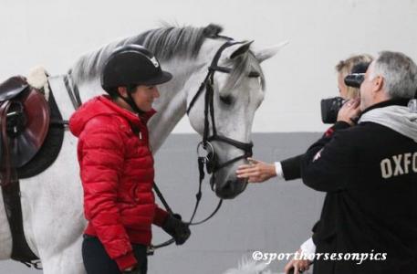 Amy Graham and "Bella" (Photo Courtesy of sporthorseonpics.com) 